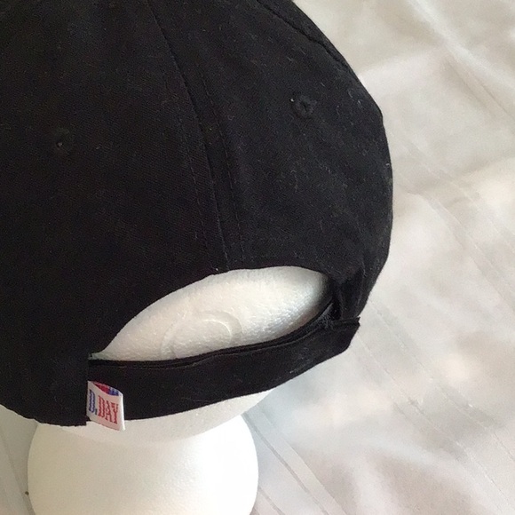 Brittany sports black D-Day baseball hat Replica World War II preowned - Picture 2 of 5
